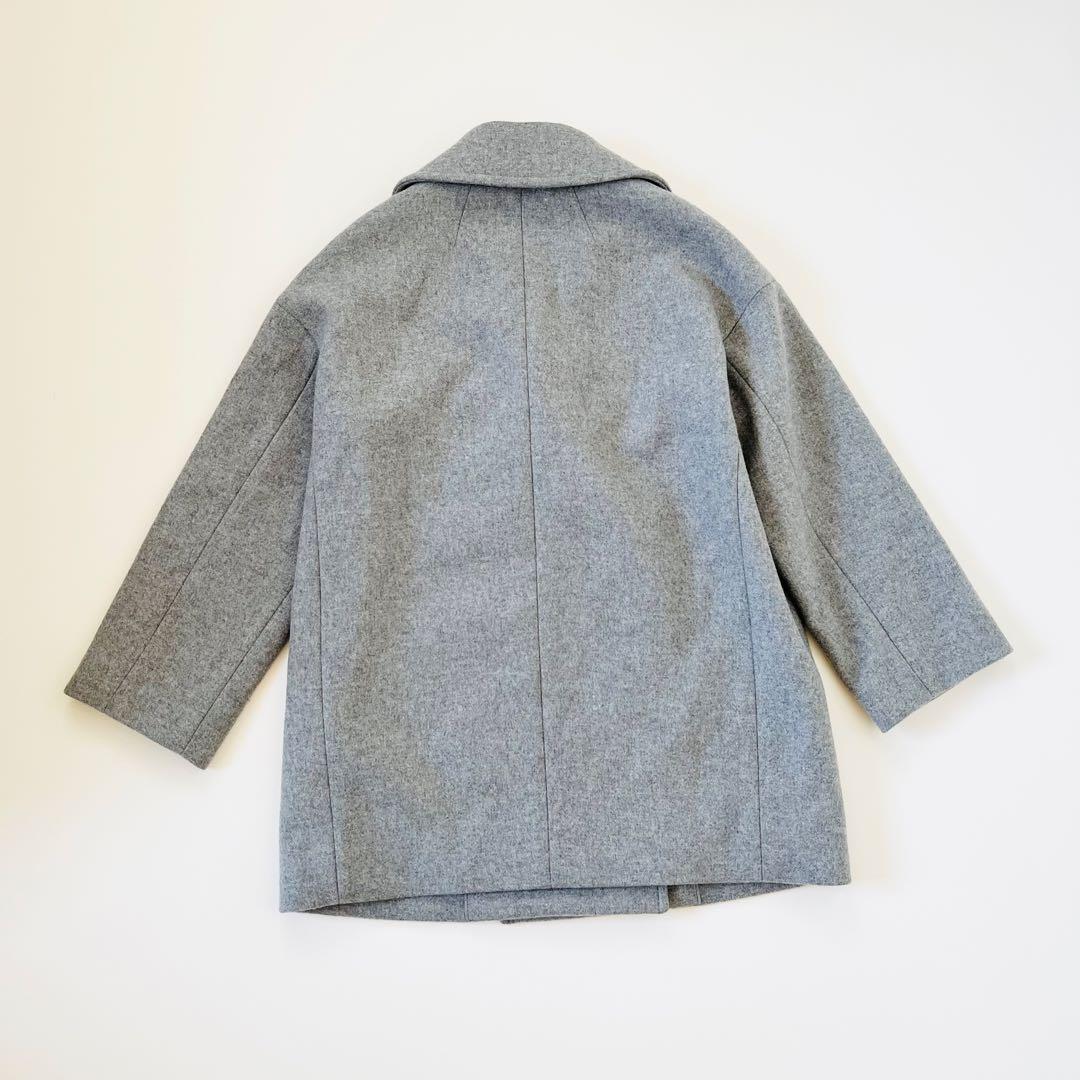 美品 ＊spick&span WメルトンPコート36