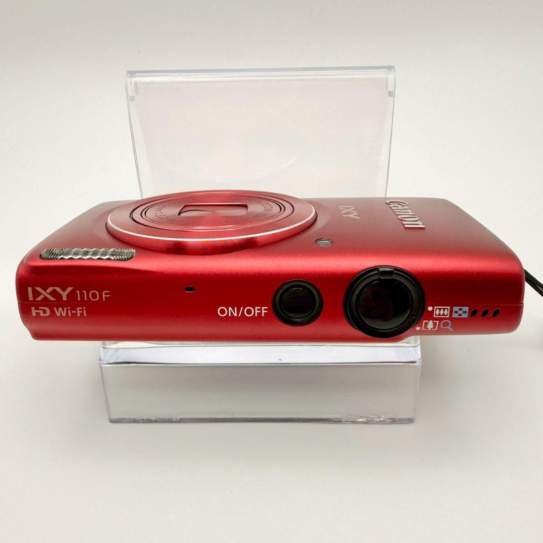 【Roche】Canon IXY 110F レッド デジカメ 915-11