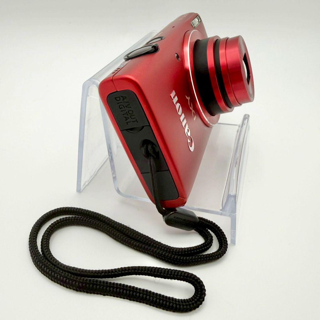 【Roche】Canon IXY 110F レッド デジカメ 915-11