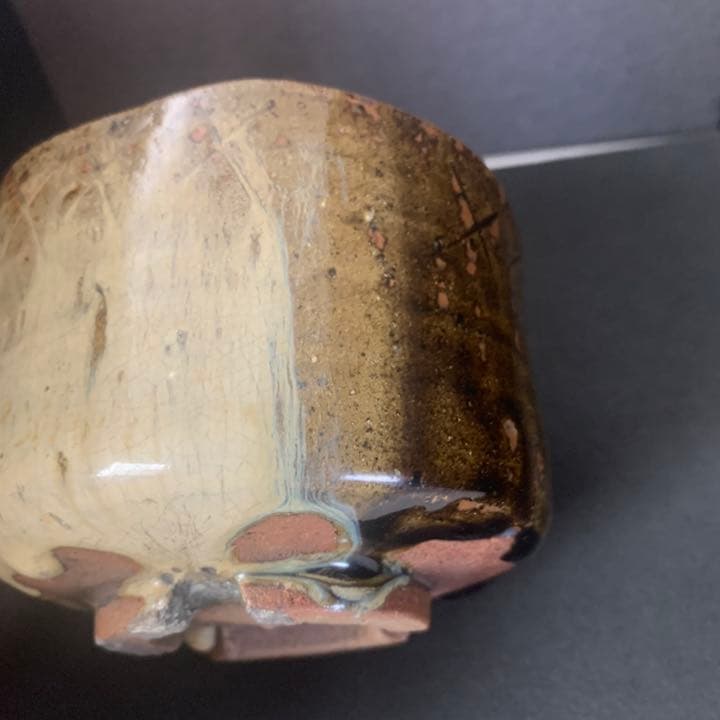 時代茶道具　古高取　侍茶碗　丘甫菴