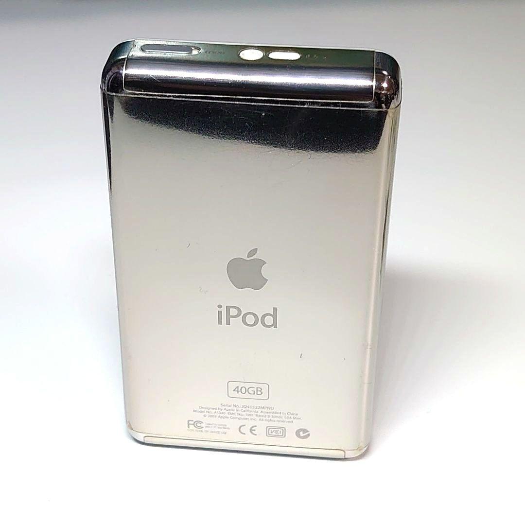 iPod 第3世代 40GB ホワイト 本体と付属品