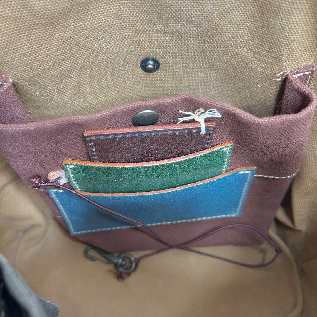 【極美品✨️】エバゴス カゴバッグ ハンドバッグ 被せ付き