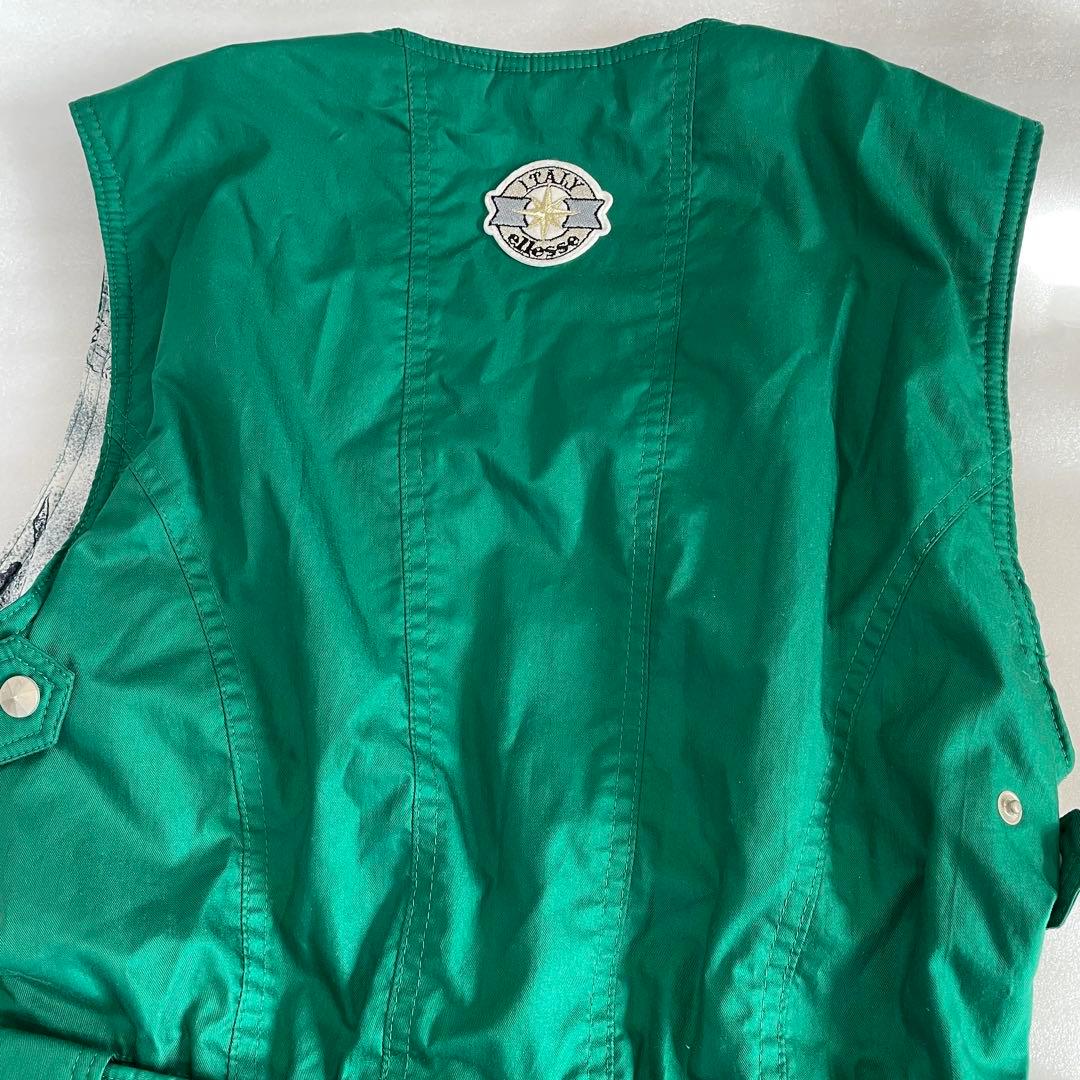 【激レア】Ellesse ITALY レトロスキーウェア　ジャケット繋ぎセットL