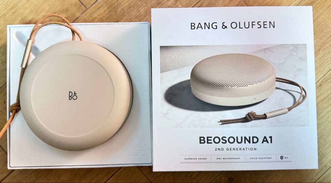 美品　Bang & Olufsen Beosound A1 2nd ゴールド色