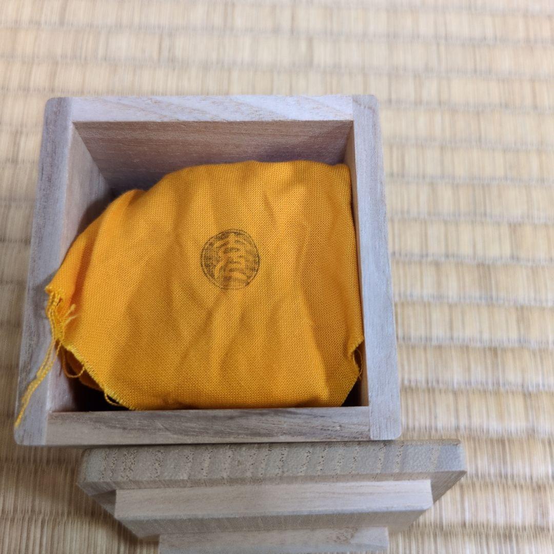 茶道具「仁清写独楽端文 蓋置」　手塚 充 造