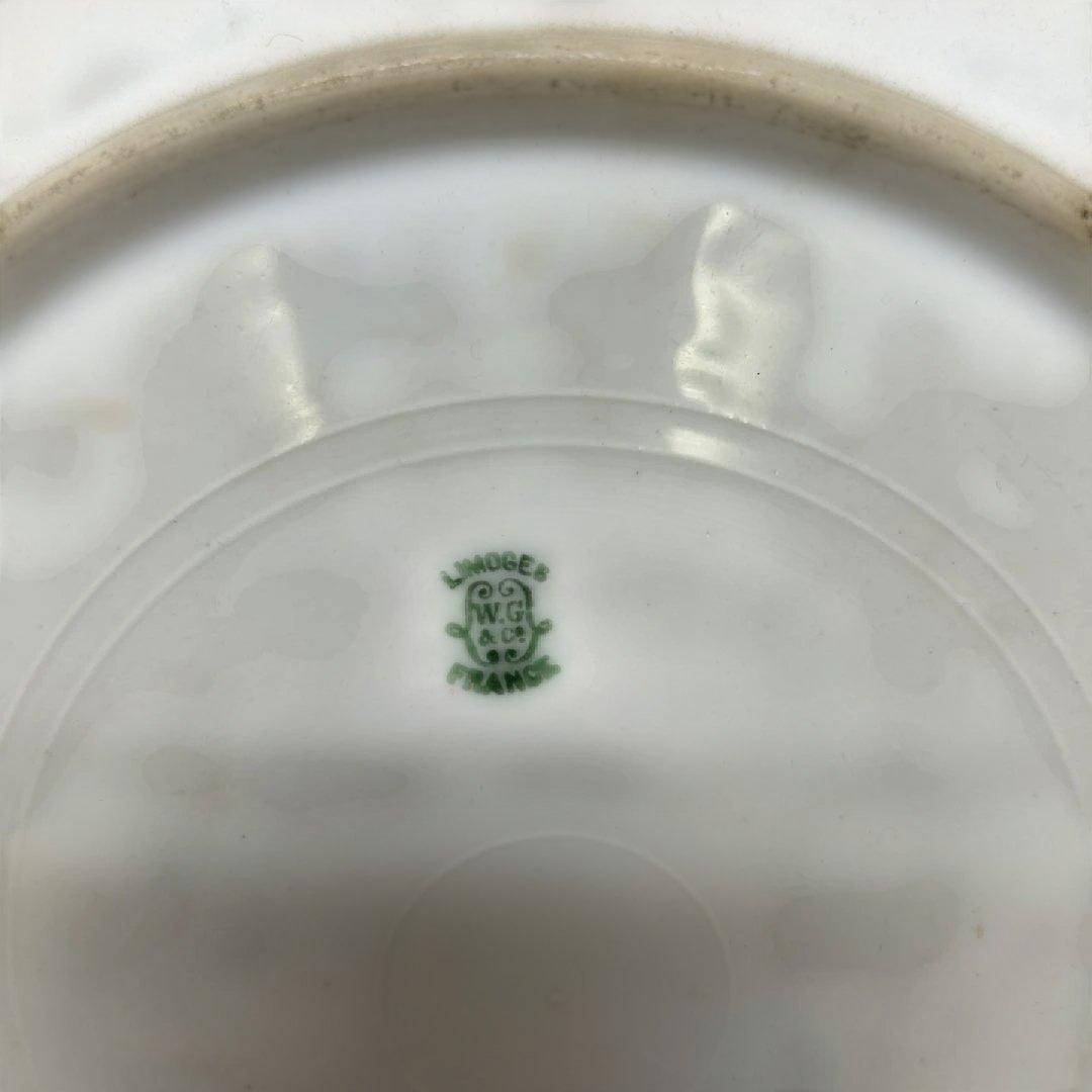 西洋アンティーク　リモージュ皿