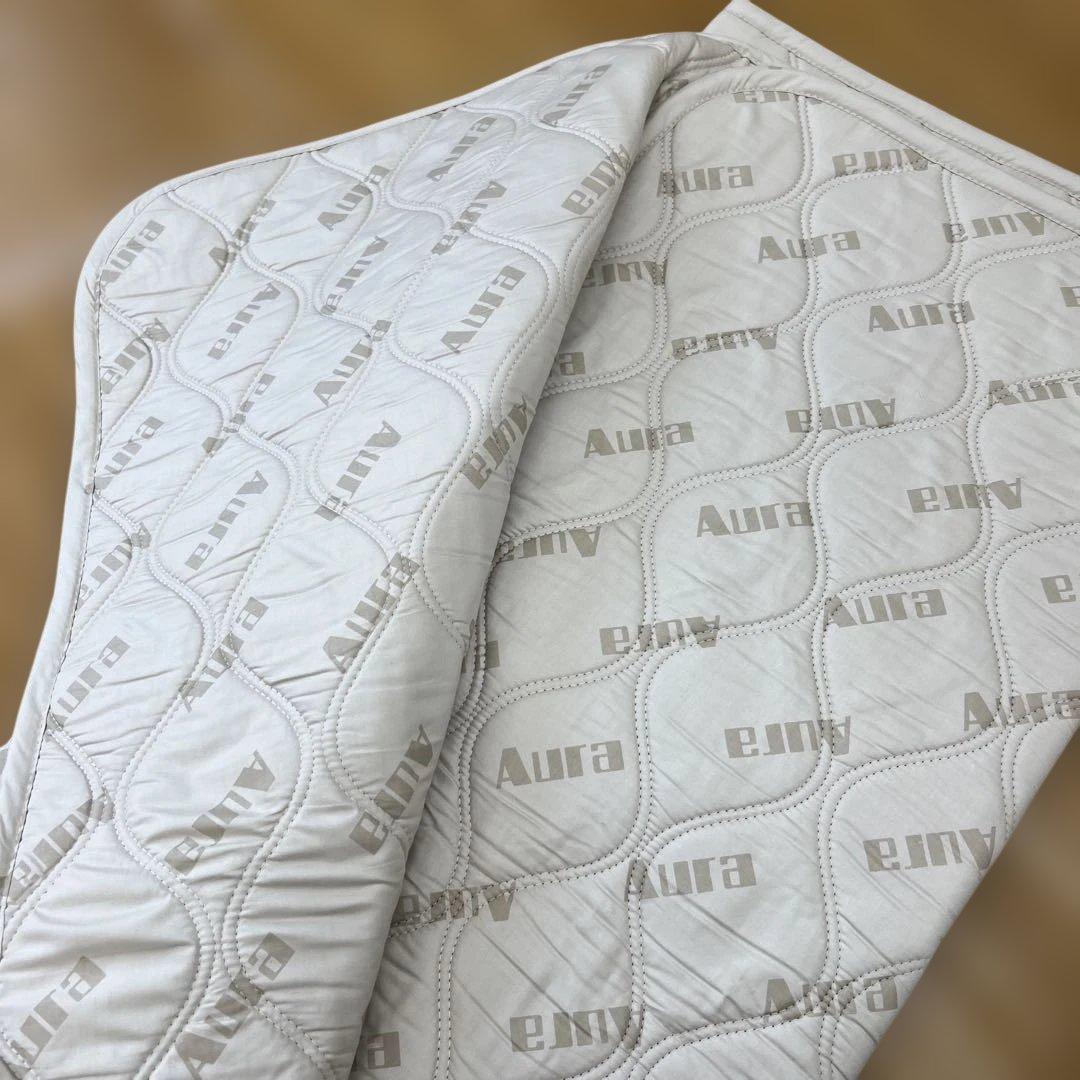 Aura 遠赤外線ベッドパッド　オーラわた　120×200 セミダブル　日本製