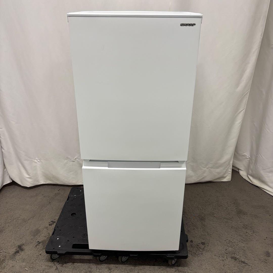 153❤️冷蔵庫　SHARP　一人暮らし　小型　両開き　綺麗　安い　中古　設置無料