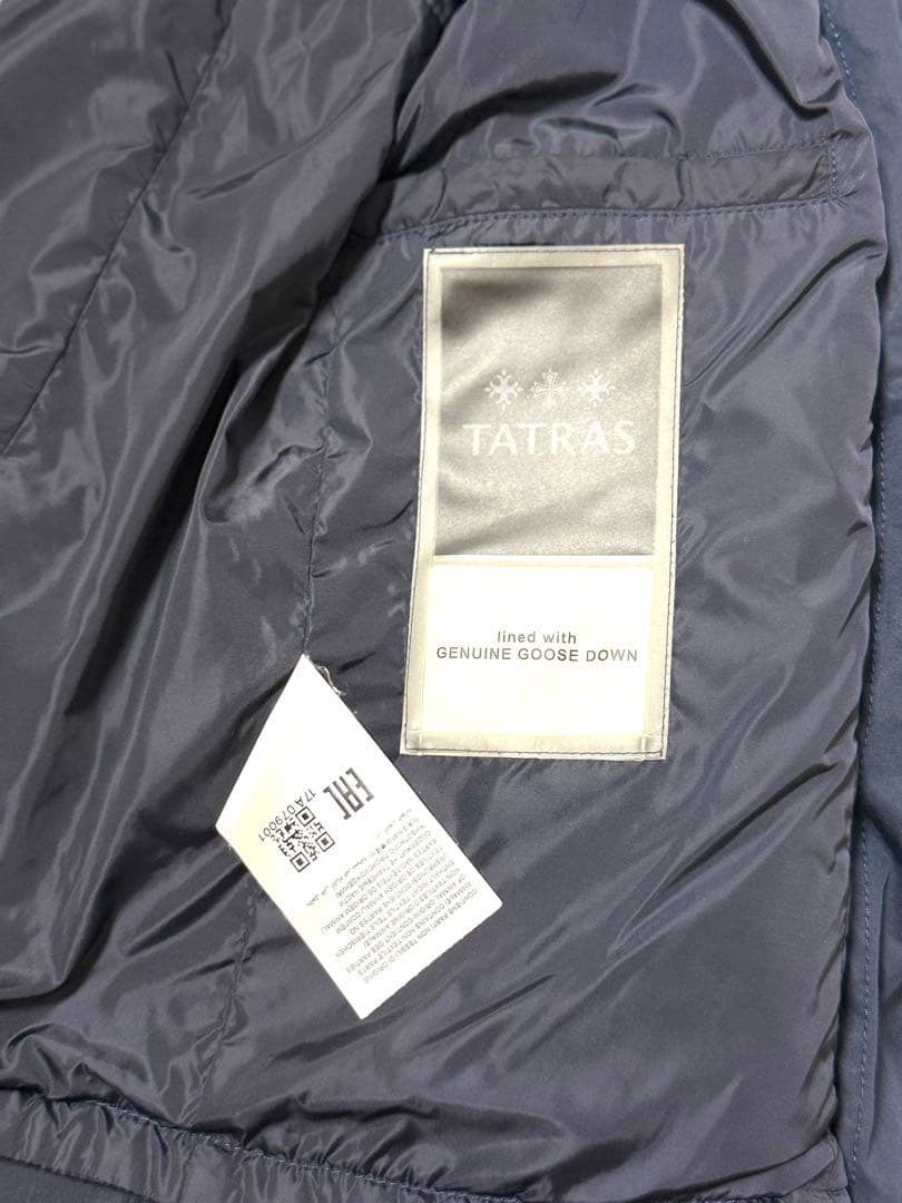 美品☆ TATRAS タトラス メンズ モッズコート インナーダウン付き