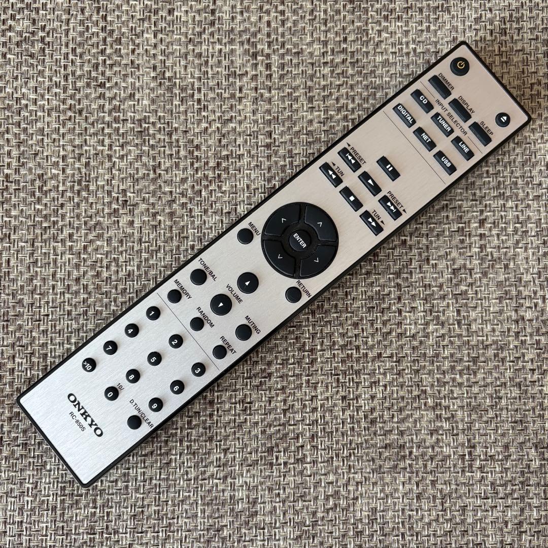 【完動品】ONKYO CR-N765 ネットワークCDレシーバーハイレゾ音源対応