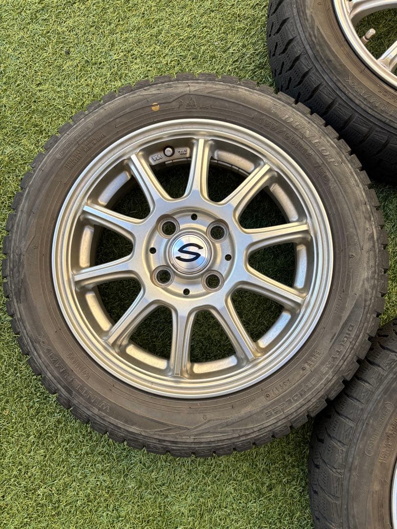155/65r14 スタッドレスタイヤ＆ホイールセット