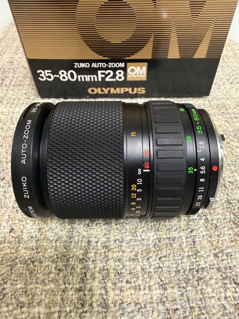 OLYMPUS ZUIKO AUTO zoom 35-80mm F2.8箱入新品