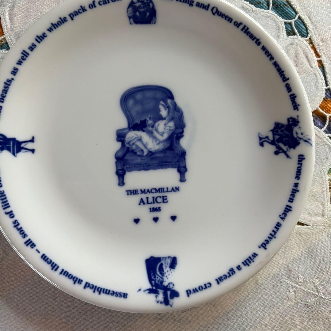 アリス・イン・ワンダーランド 皿 6枚セット
