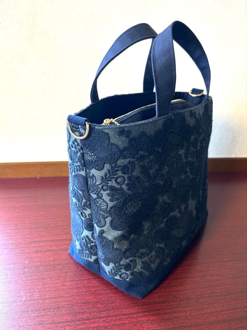 ミナペルホネン smile flower トートバッグ