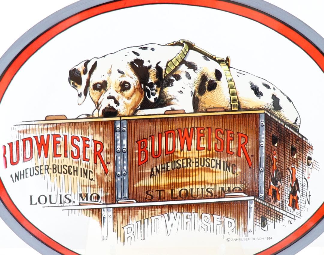 ダルメシアン バドワイザー ヴィンテージ ステンドグラス アンハイザー・ブッシュ