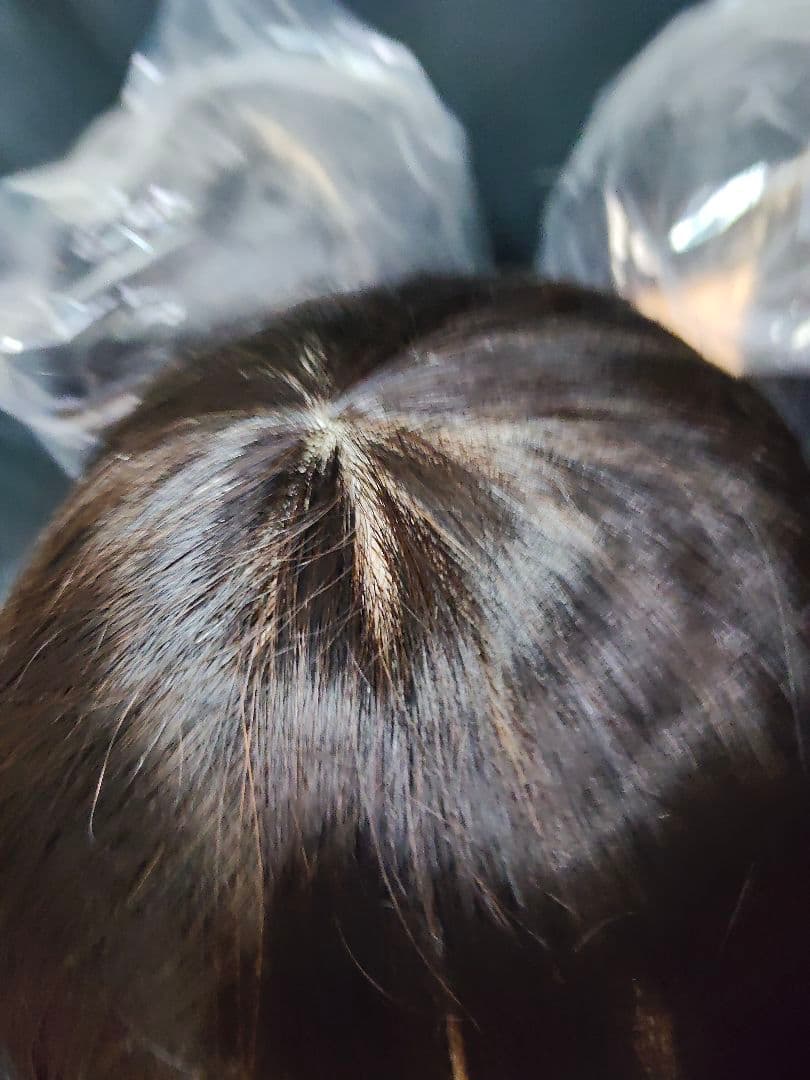 【7体セット】美容師国家試験 カットウィッグ 50B 人毛MIX