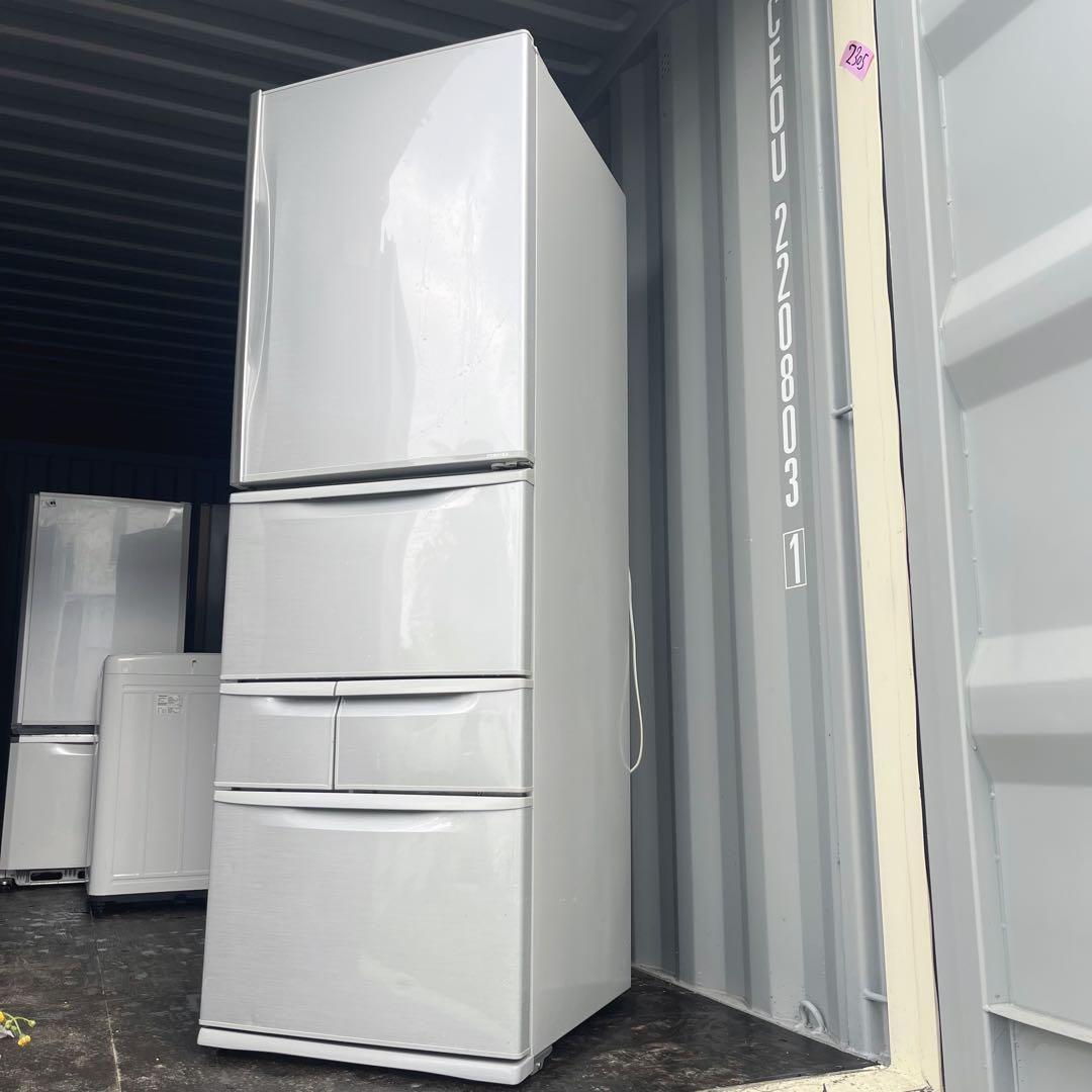 326取付無料！完動品！東芝スタイリッシュシルバー 自動製氷付き5ドア冷蔵庫