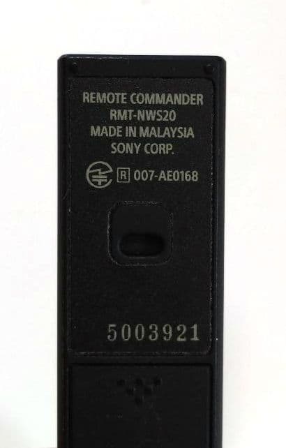 SONY ウォークマン用リモコン RMT-NWS20