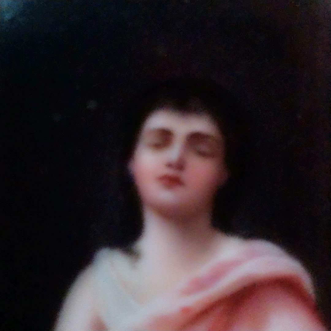 ✤KPMベルリン✤額入り陶版画✤「ポンペイのニディア」