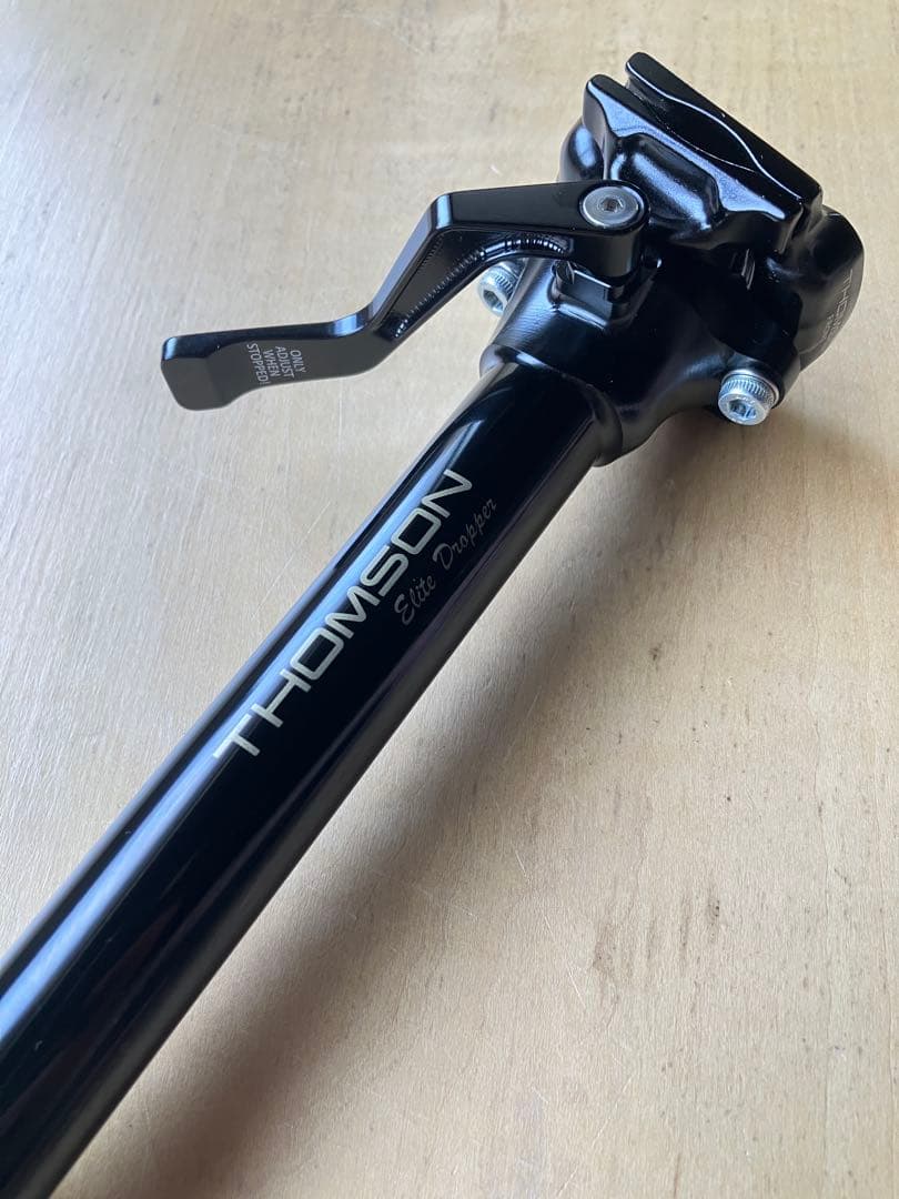 THOMSON ドロッパーポスト レバー付き BLUE LUG