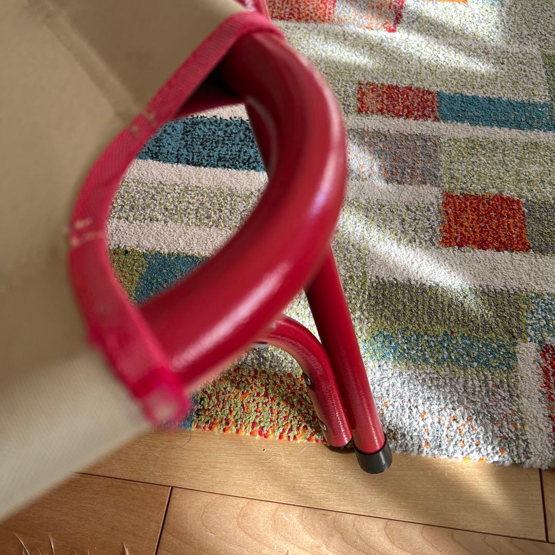 CHUMS チャムス バックウィズベンチ ベージュ レッド アウトドア ベンチ