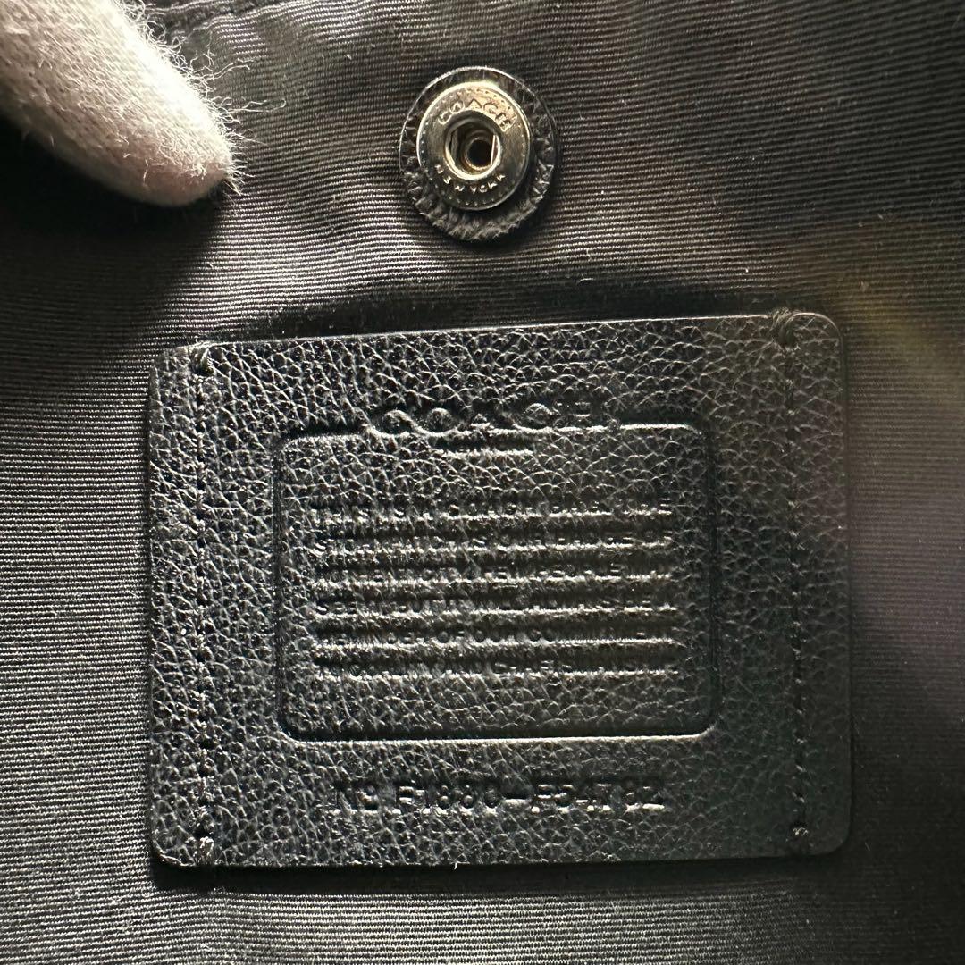 がん様　COACH コーチ レザー ショルダーバッグ メンズ