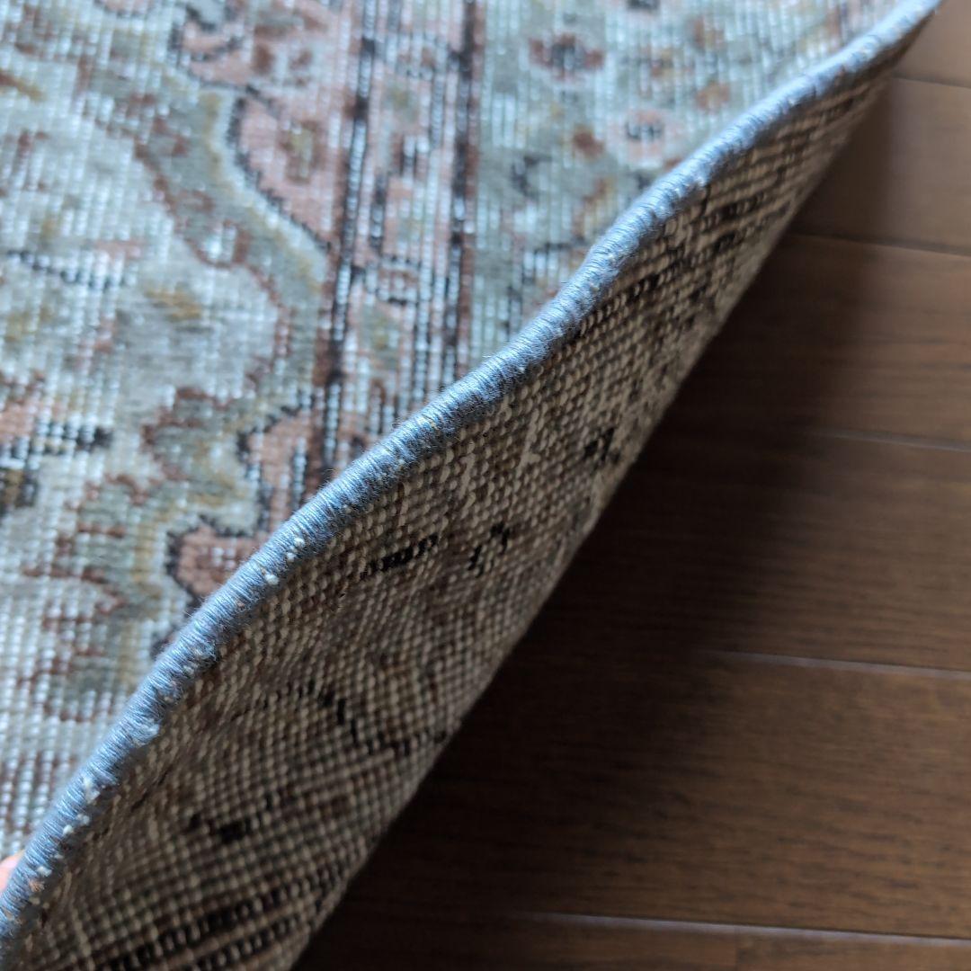 ＊ヴィンテージラグ トルコラグ ラウンドラグVintage rug 07＊