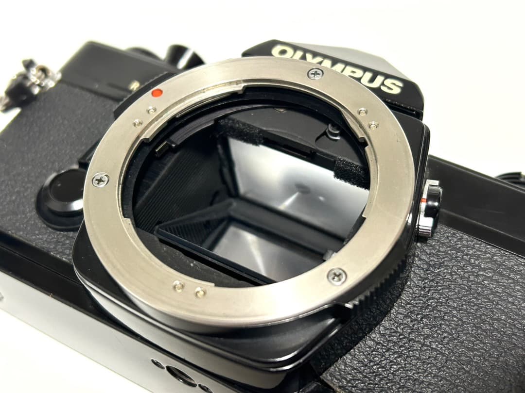 完全動作(ストロボ以外)＆良品☆OLYMPUS OM-1 + 50mm F1.8