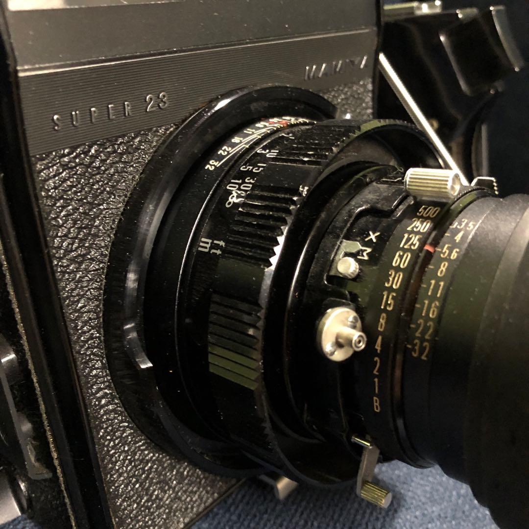 MAMIYA マミヤ super23 6x9 中判カメラ 完動品