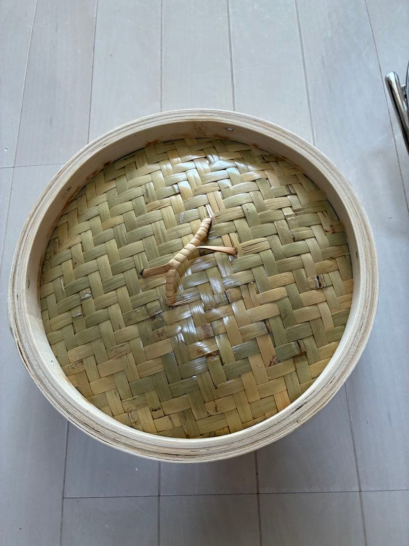 かごや 竹 中華せいろ 27cm 鍋付きセット（ガス・IH対応）