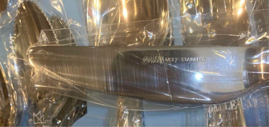 千趣会　ラッキーウッド　18-12ステンレス　42点セット