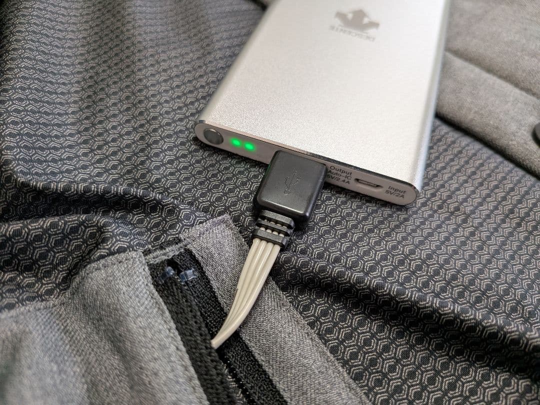 DESCENTE GOLF モバイルサーモベスト グレーMサイズ