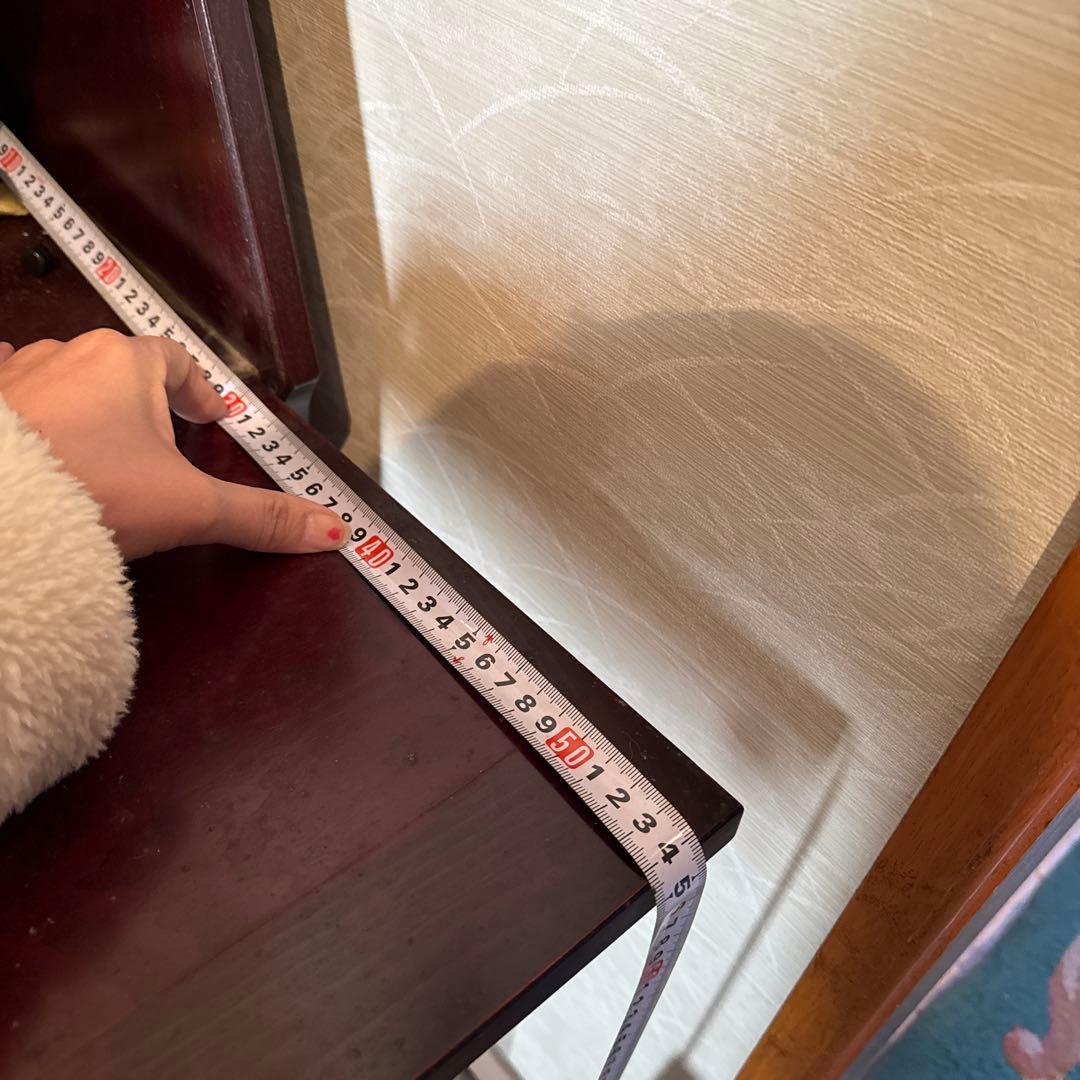 ダークブラウン木製キャビネット＊アンティーク