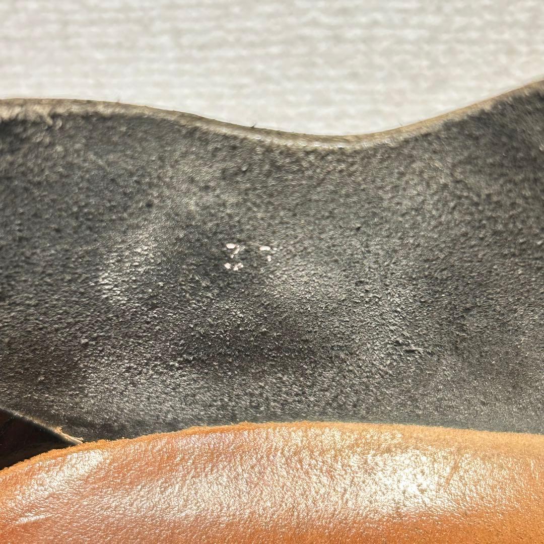 【美品・希少デザイン】trippen 黒 レザーレースアップシューズ 37