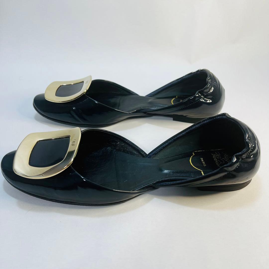 美品　RogerVivier ロジェヴィヴィエ　フラットシューズ パンプス