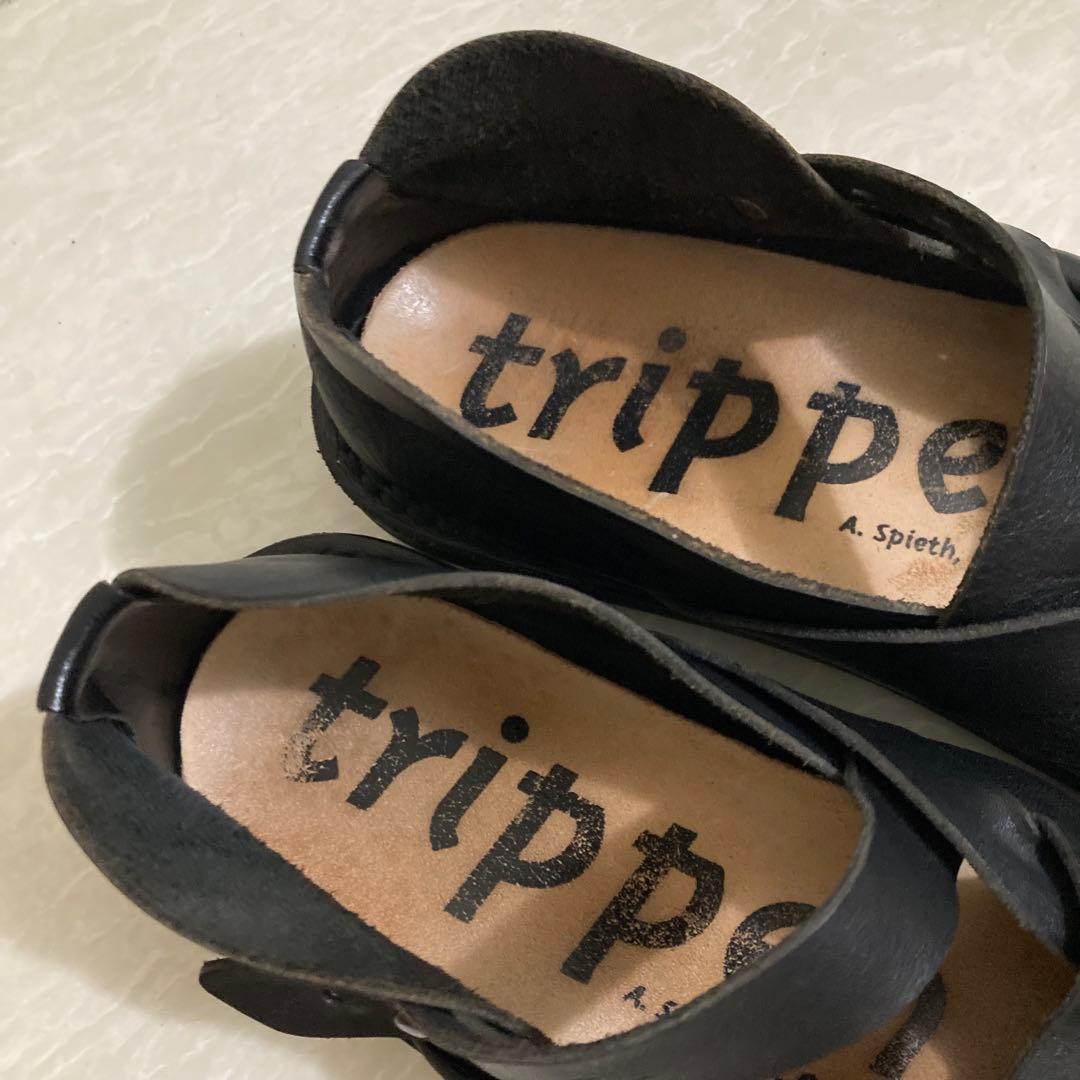 トリッペン KLIMT クリムト　スリッポン　フラットシューズ　ストラップ　36