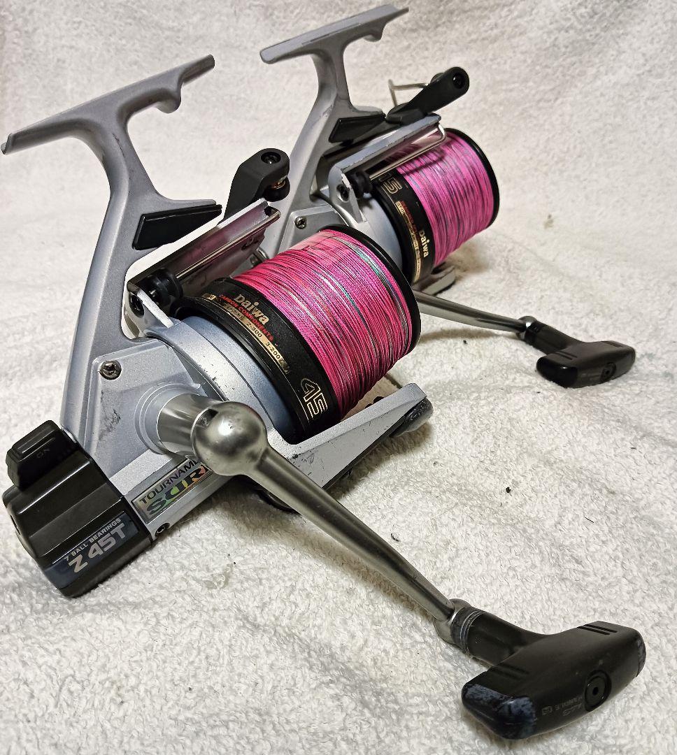 ダイワトーナメントサーフZ45Tまとめて2台！新品PEライン付
