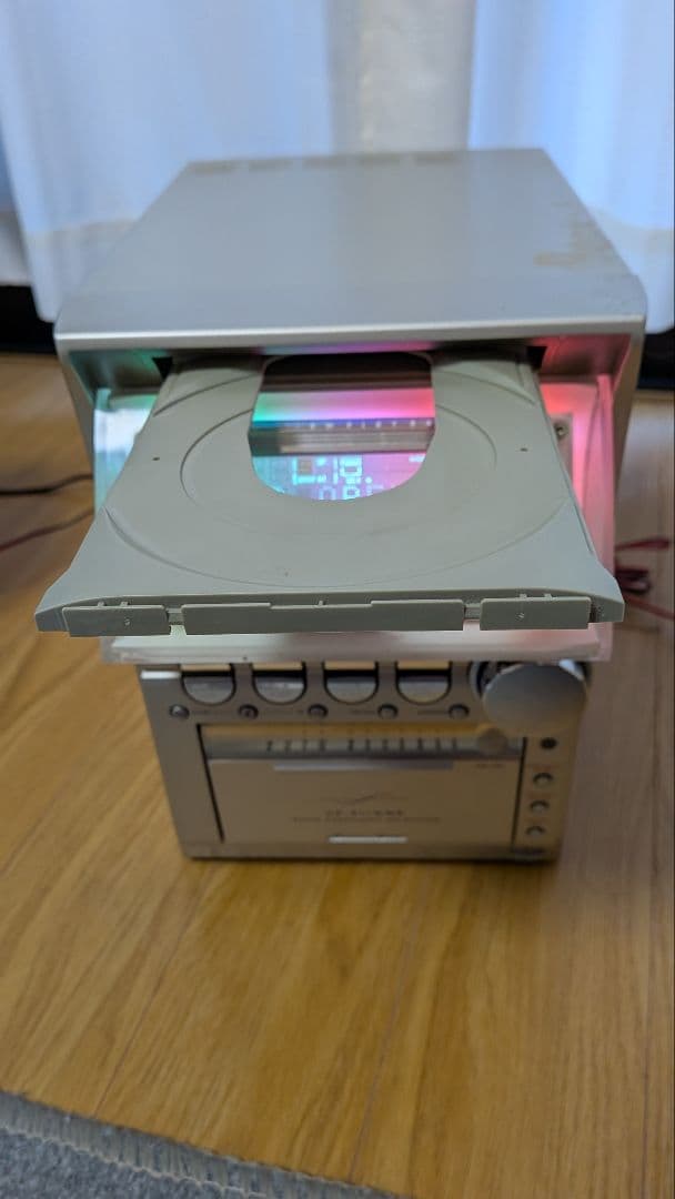 Victor ミニコンポ CDラジオカセットMDデッキ