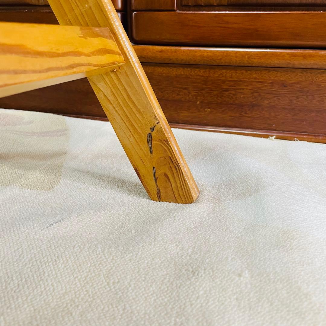 木製 折りたたみチェア 2脚セット