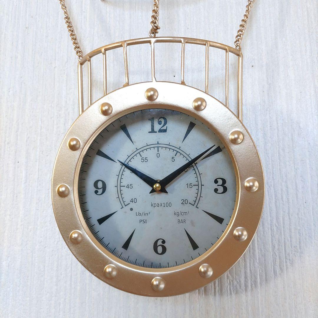 アンティーク スチームパンク 珍しい 気球 時計