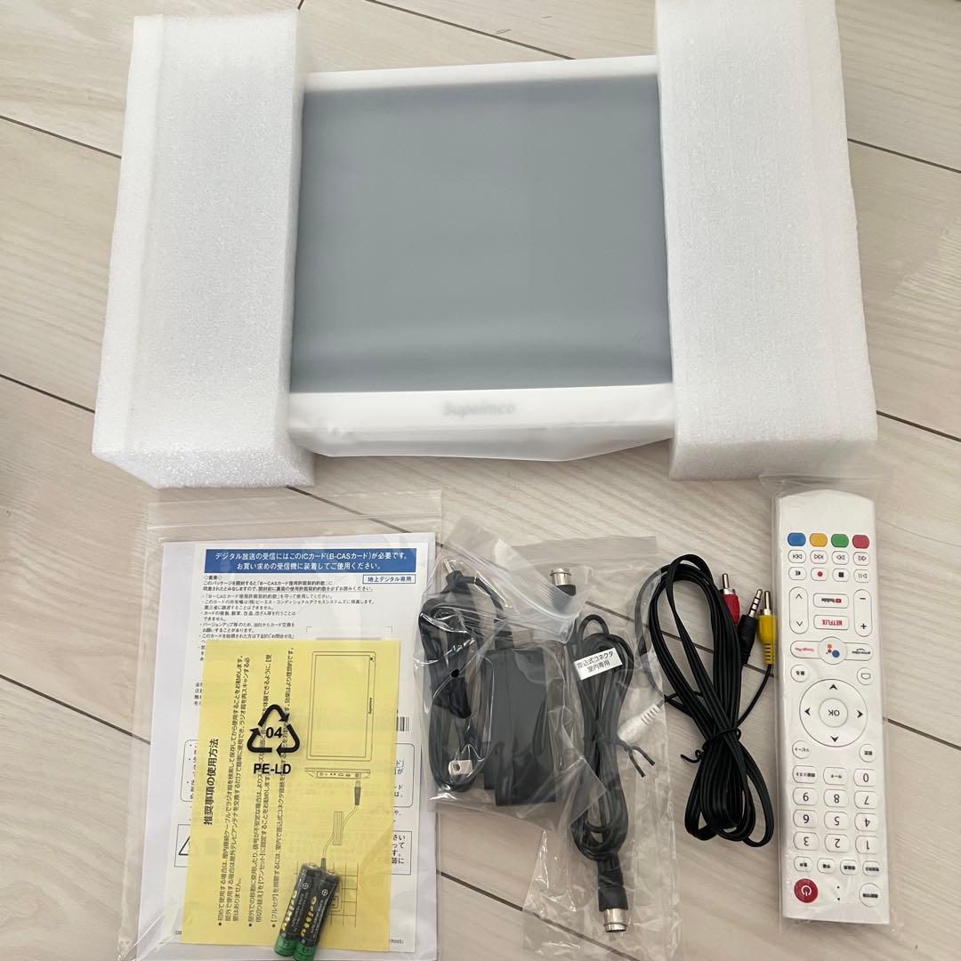 14インチ 液晶テレビ スマートテレビ　Android TV 地デジ内蔵フルセグ