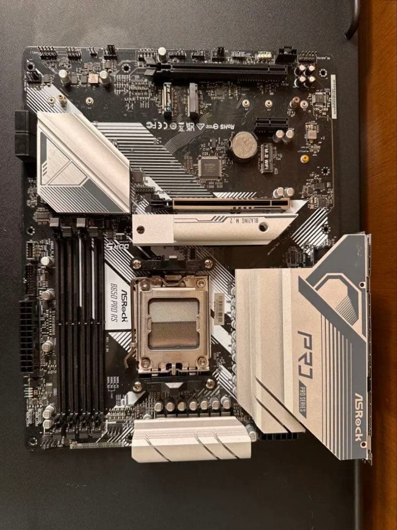 B650 Pro RS ATX 動作確認済み