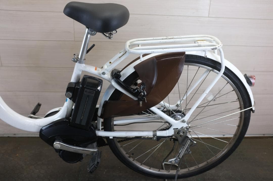 電動自転車ヤマハPAS　With 26インチ　3段　12.8Ah充電器あり