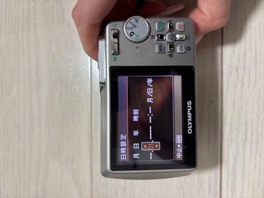【美品】【動作確認済】 ★OLYMPUS μ750 コンパクトデジタルカメラ