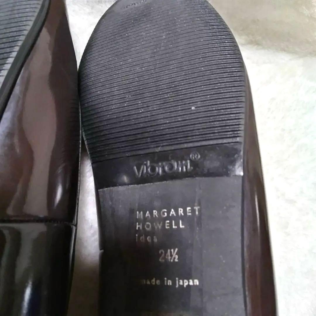 MARGARET HOWELL ideaダークブラウン ローファー 24.5cm