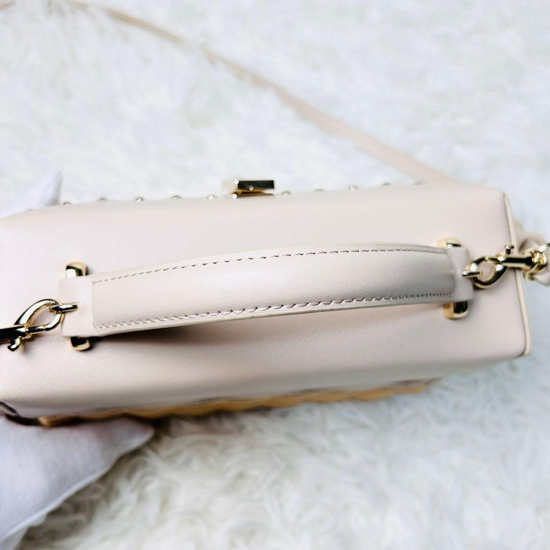 ★超希少・美品★ セルフォード ビジュー×スタッズシーズナルバッグ カゴバッグ