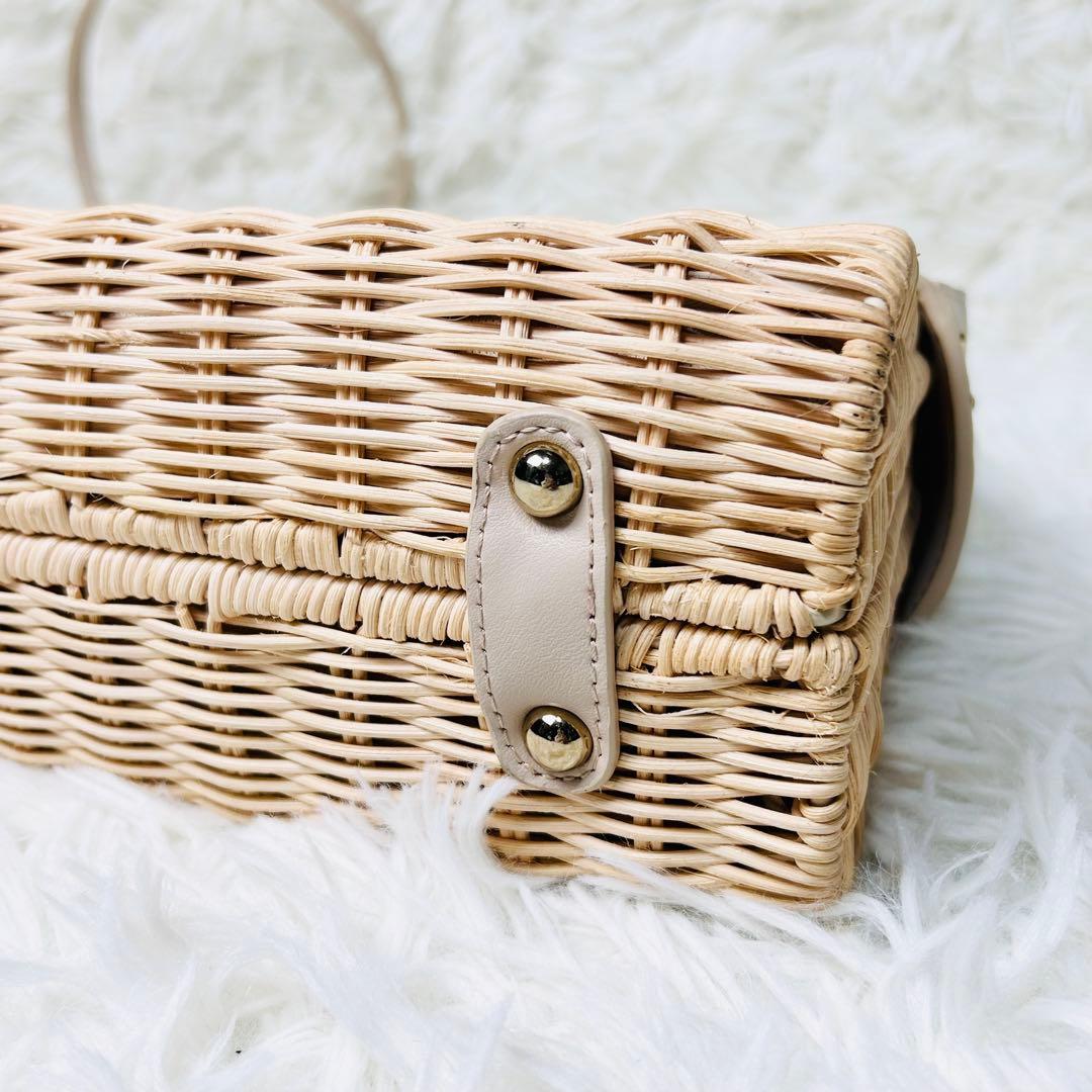 ★超希少・美品★ セルフォード ビジュー×スタッズシーズナルバッグ カゴバッグ