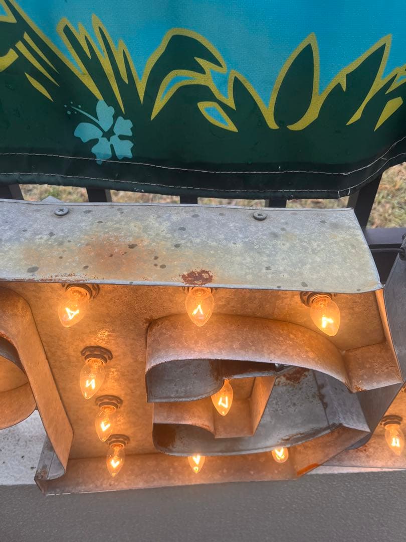 インダストリアル　アメリカン電飾サインライト