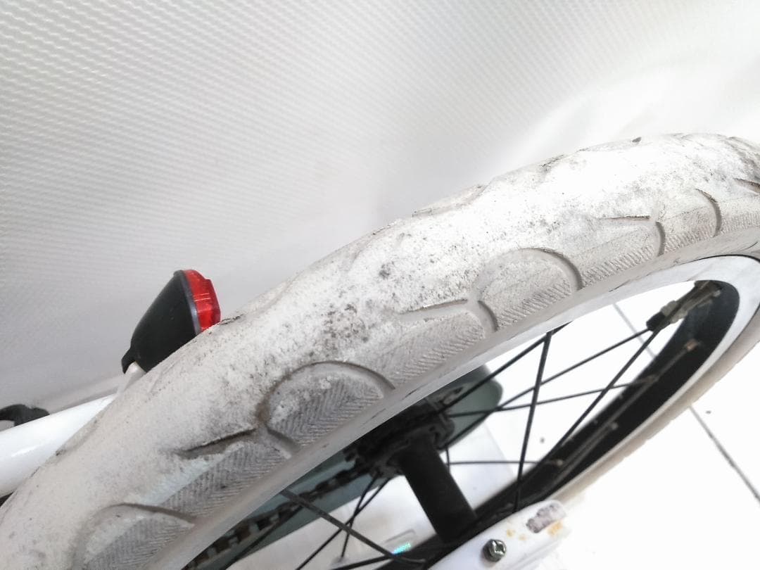 ルイガノ Louis Garneau 子供用自転車 18インチ ホワイト ◇