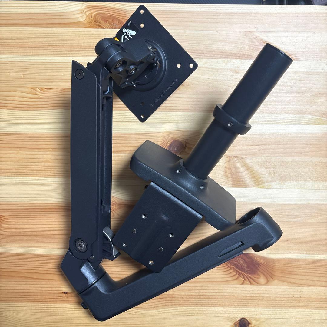 エルゴトロン LX デスクマウント モニターアーム マットブラック